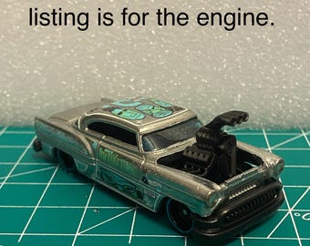 1/64 Scale Engine For Hotwheels Gasser Diecast Custom Build Autoworld Greenlight