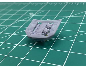 1:64 engine compartment for Hotwheel Nissan skyline r34 Diecast custom builds resin