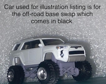 1/64 Scale Lift Kit Off-Road Suspendierung Basis-Tausch Für Streichholzschachtel 2018 toyota 4Runner