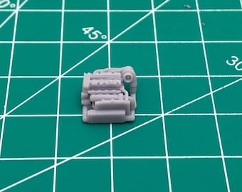 K20 turbo charged engine for hotwheels 1/64 scale model Diecast custom builds resin