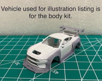 1/64 Scale Wide Body Kit für Hot Wheels Ford Mustang Dark Horse Plug-and-Play