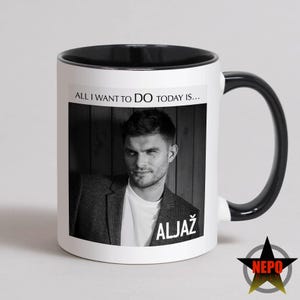 Aljaž Škorjanec-mok, Strictly Aljaž-verjaardagskaart, beste Aljaž Škorjanec-cadeauset - All I Want To Do Today is... Aljaž