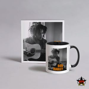 Carte d'anniversaire Bob Marley, meilleure tasse Bob Marley, meilleur coffret cadeau Bob Marley, meilleure tasse Bob Marley