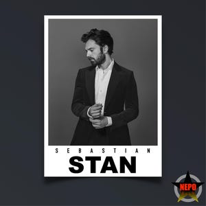 Sebastian Stan Print, Sebastian Stan Wall Art, Poster, Retro Home Decor Gift - UNFRAMED