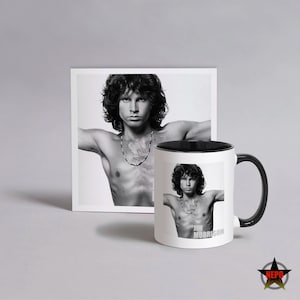 Set regalo per fan di Jim Morrison, la migliore tazza di Jim Morrison, la migliore tazza da caffè di Jim Morrison, biglietto di auguri di compleanno di Jim Morrison, Morrison classico