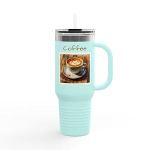 Travel Coffee Mug, Insulated Beverage Container, Perfect for Commutes, Gifts for Coffee Lovers, Travel Essentials, Personalized [...]