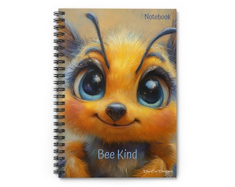 Cuaderno espiral Bee Kind, Honeybee Journal