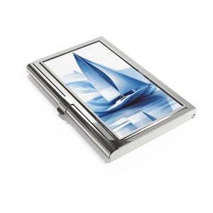 Schlanker Visitenkartenhalter - Elegantes Branding Essential, Perfekt für Profis, Bürogeschenke, Netzwerkveranstaltungen, minimalistisches Design