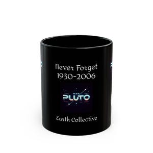 Planet Pluto Coffee Mug: Space Lover Gift, Celestial Decor