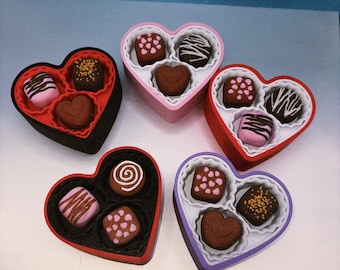 ハート型チョコレートボックス フィジェットクリッカー ラブギフト
