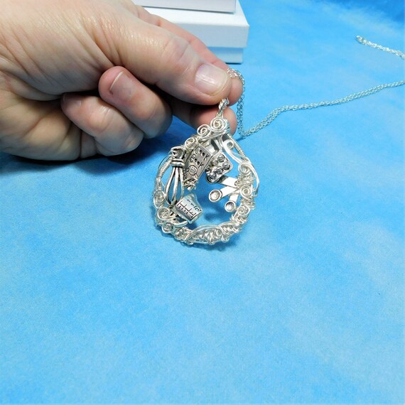 Collana da forno, Regalo per fornaio, Regali da forno Collana da forno, Regalo per fornaio, Regali da forno