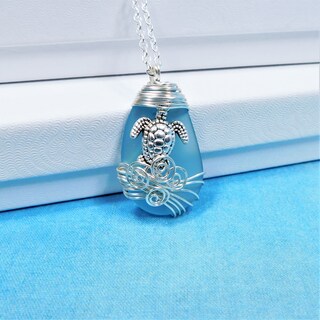 Collana Con Ciondolo Animale Marino – Squalo, Delfino, Pinguino O Tartaruga – Gioiello Con Cristalli Arcobaleno Per Ragazze E Bambine, Regalo Compleanno