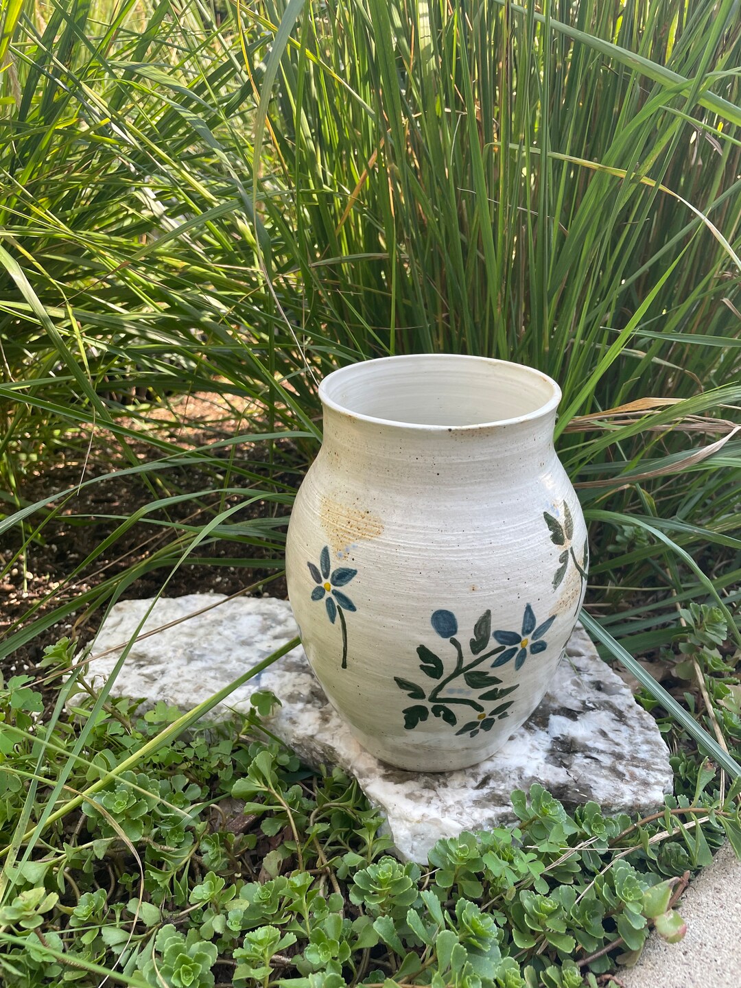 Customised Container Vase Hand Painted Large Vase/container - Etsy