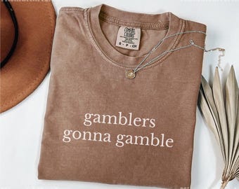 Comfort Colors® Funny Casino Shirt, Gambling Tee, Gift for Gambler, Casino Lover Top, Las Vegas Vacation, Trip Squad Matching Shirt, Betting