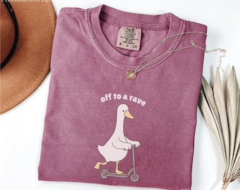 Comfort Colors® Rave Goose Shirt, Raver Gift