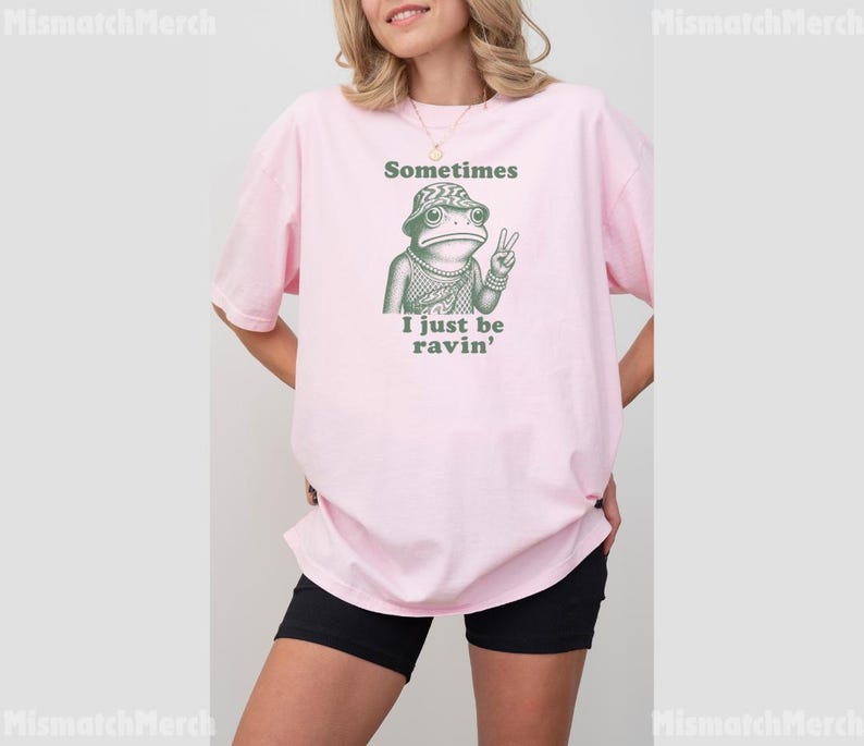 Ivory Rave Outfits Comfort Colors® Rave Frog Shirt, Raver Gift - Etsy