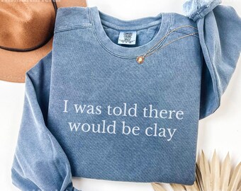 Comfort Colors® Funny Pottery Sweatshirt, Pottery Lover Gift, Pottery Maker Crewneck, Clay Artist Sweater, Ceramist, Ceramicist, Ceramics