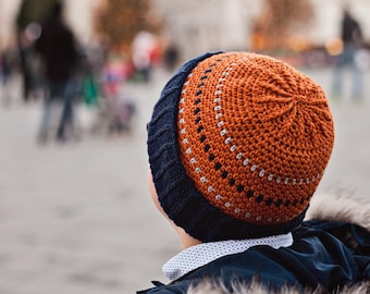 Crochet hat PATTERN - Lark in the Willow Hat (sizes baby to adult) (English only)