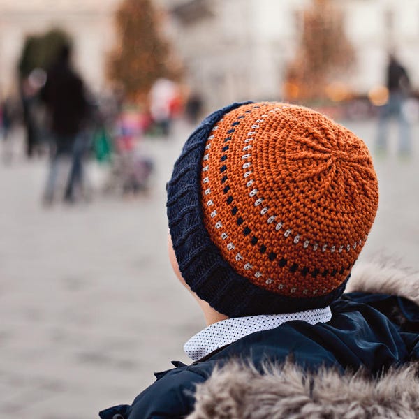 Crochet hat PATTERN - Lark in the Willow Hat (sizes baby to adult) (English only)