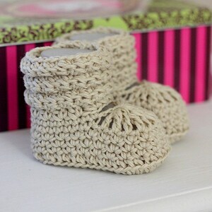 Crochet PATTERN Nina's Baby Boots English only image 4