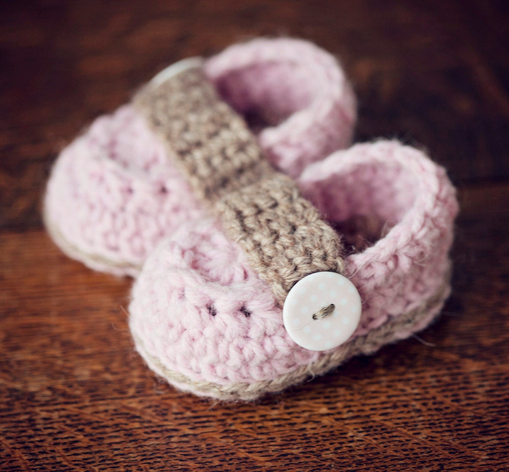 Crochet PATTERN Baby Loafers english Only Etsy