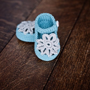 Crochet PATTERN Mint Mary Janes English only image 3