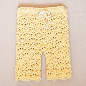 Crochet PATTERN Seamless Lace Leggings sizes baby, toddler, child English only image 2