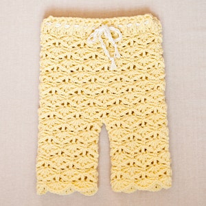 Crochet PATTERN Seamless Lace Leggings sizes baby, toddler, child English only imagem 2