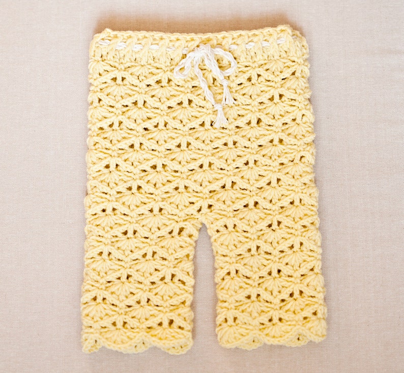 Crochet PATTERN Seamless Lace Leggings sizes baby, toddler, child English only imagem 2