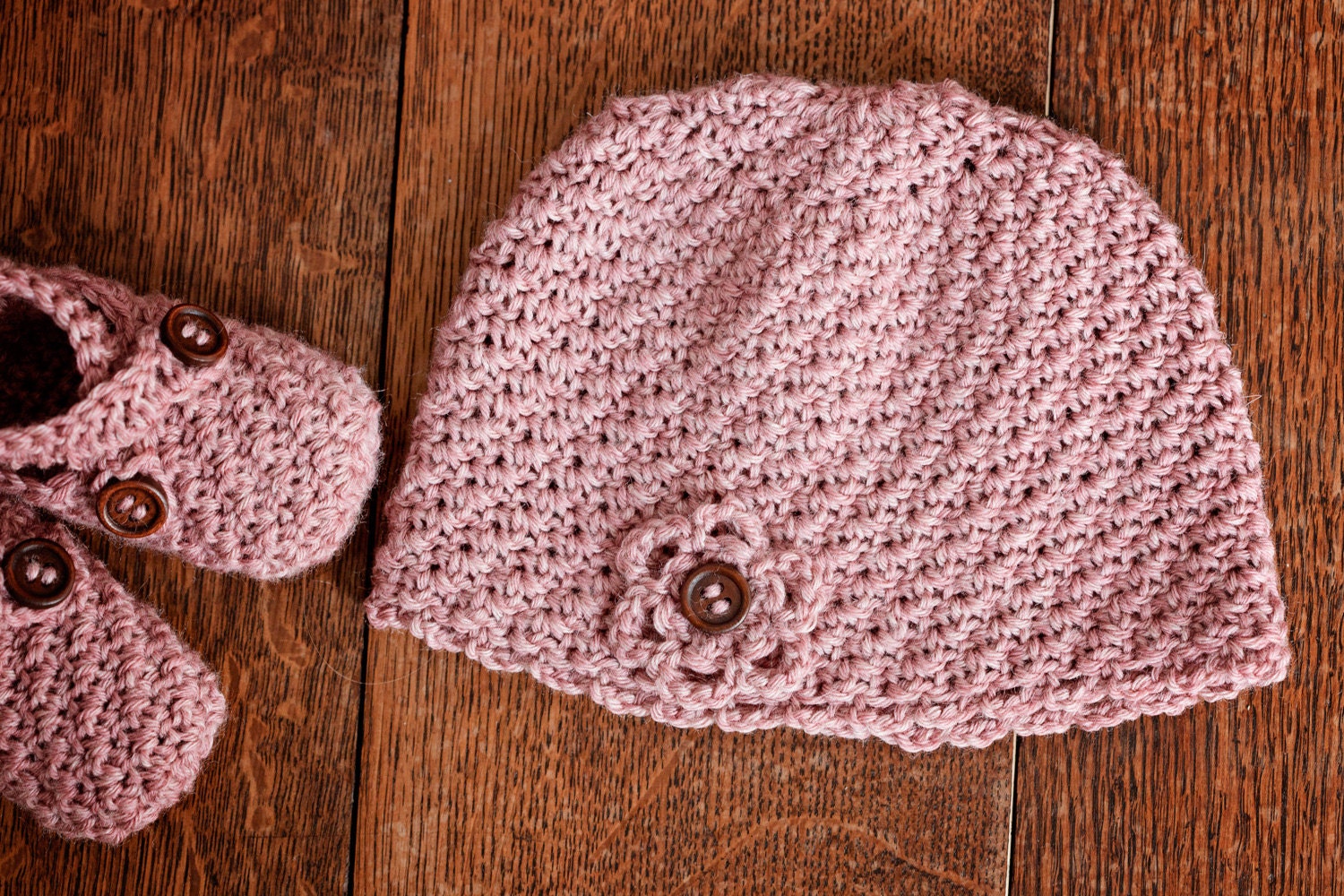 Crochet PATTERN - Baby Shoe and Hat Set (english Only) - Etsy