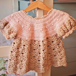 Crochet PATTERN Puff Sleeve Shrug Cardigan sizes baby up to 8 years English only image 4