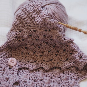 Gehaakt PATROON - Like a Cloud Bolero - Vest (maten baby's tot 6 jaar) (alleen in het Engels) afbeelding 5