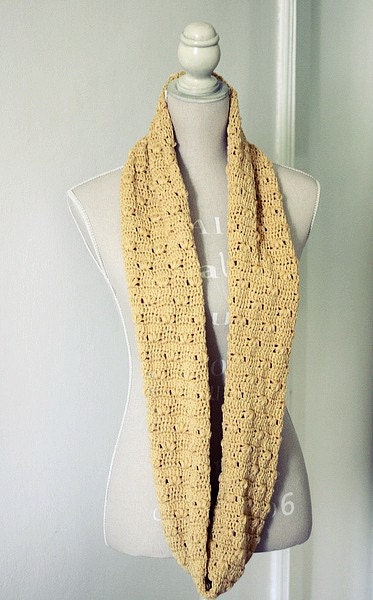 Crochet PATTERN - Petal Infinity Scarf - Cowl - Etsy