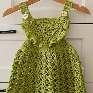 crochet pinafore dress adult Crochet Pinafore Dress