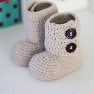 Crochet PATTERN Toddler Ankle Boots English only image 2