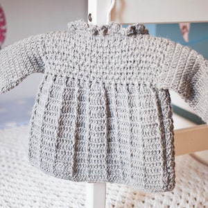 Crochet PATTERN Baby Toddler Jacket English only image 3