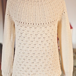 Crochet PATTERN Mia Cardigan English only image 6