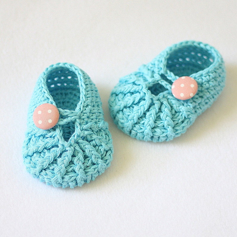 Crochet PATTERN Spider Baby Slippers sizes up to 24 months English only image 2