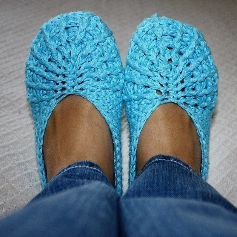 Crochet PATTERN Spider Mama Slippers adult sizes English only image 5