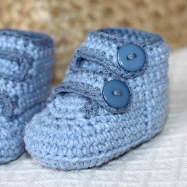 Crochet PATTERN Baby Strap Shoes English only | Etsy