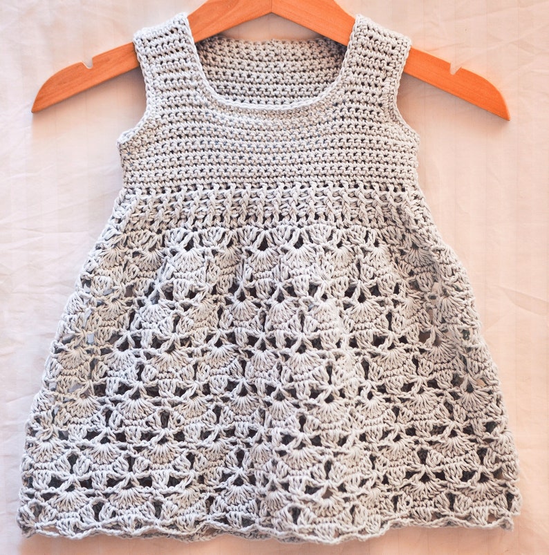 Crochet Dress PATTERN Tank T-shirt Dress sizes up to 6 - Etsy