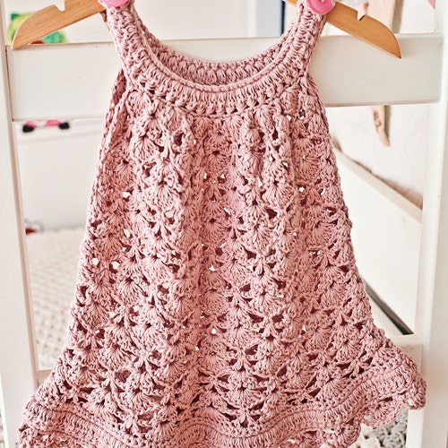 Crochet Dress PATTERN Chantilly Lace Sundress sizes up to - Etsy