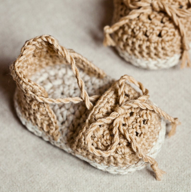 Crochet PATTERN Summer Sandals English only image 3