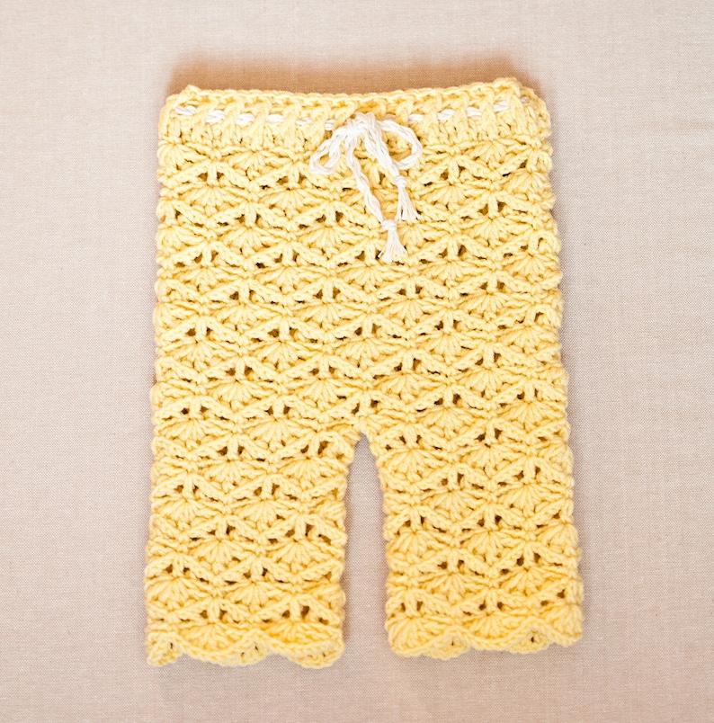 Crochet PATTERN Seamless Lace Leggings sizes baby, toddler, child English only image 3