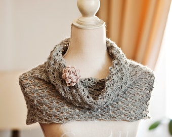 Crochet PATTERN - Lace Cowl (English only)