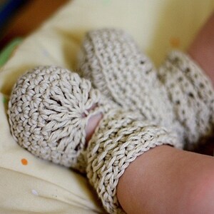 Crochet PATTERN Nina's Baby Boots English only image 2