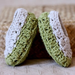 Crochet PATTERN - Sorrento Slippers (English only)