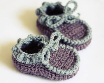 Crochet PATTERN - Everyday Baby Moccasins (English only)