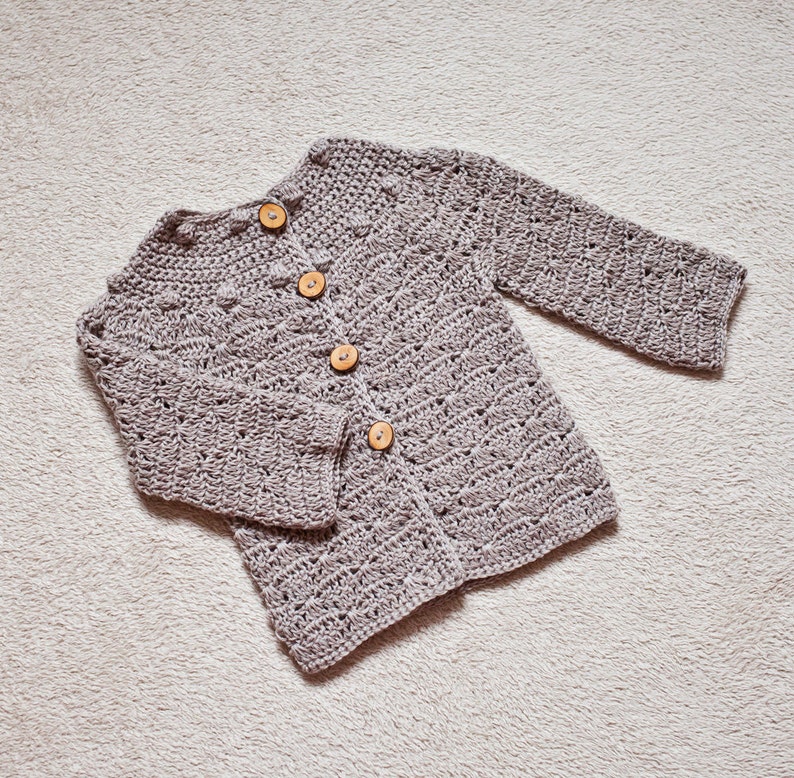 Crochet Cardigan PATTERN Wavy Cardigan sizes | Etsy