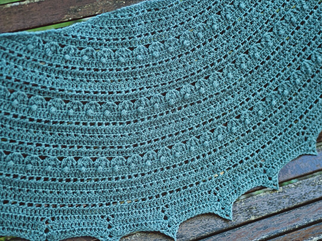 infinity shawl crochet pattern